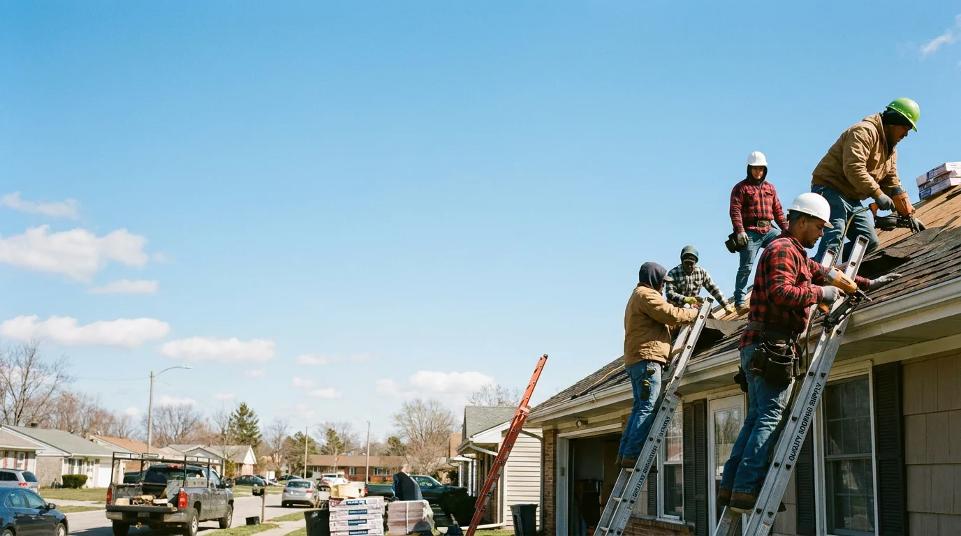 Roofing in Burr Oak, MI near me
